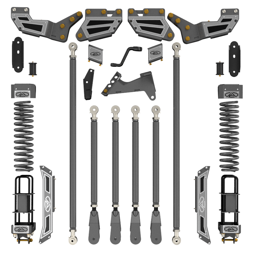 5" Static Lift: F-350, Dual Rear Wheel (2023+)