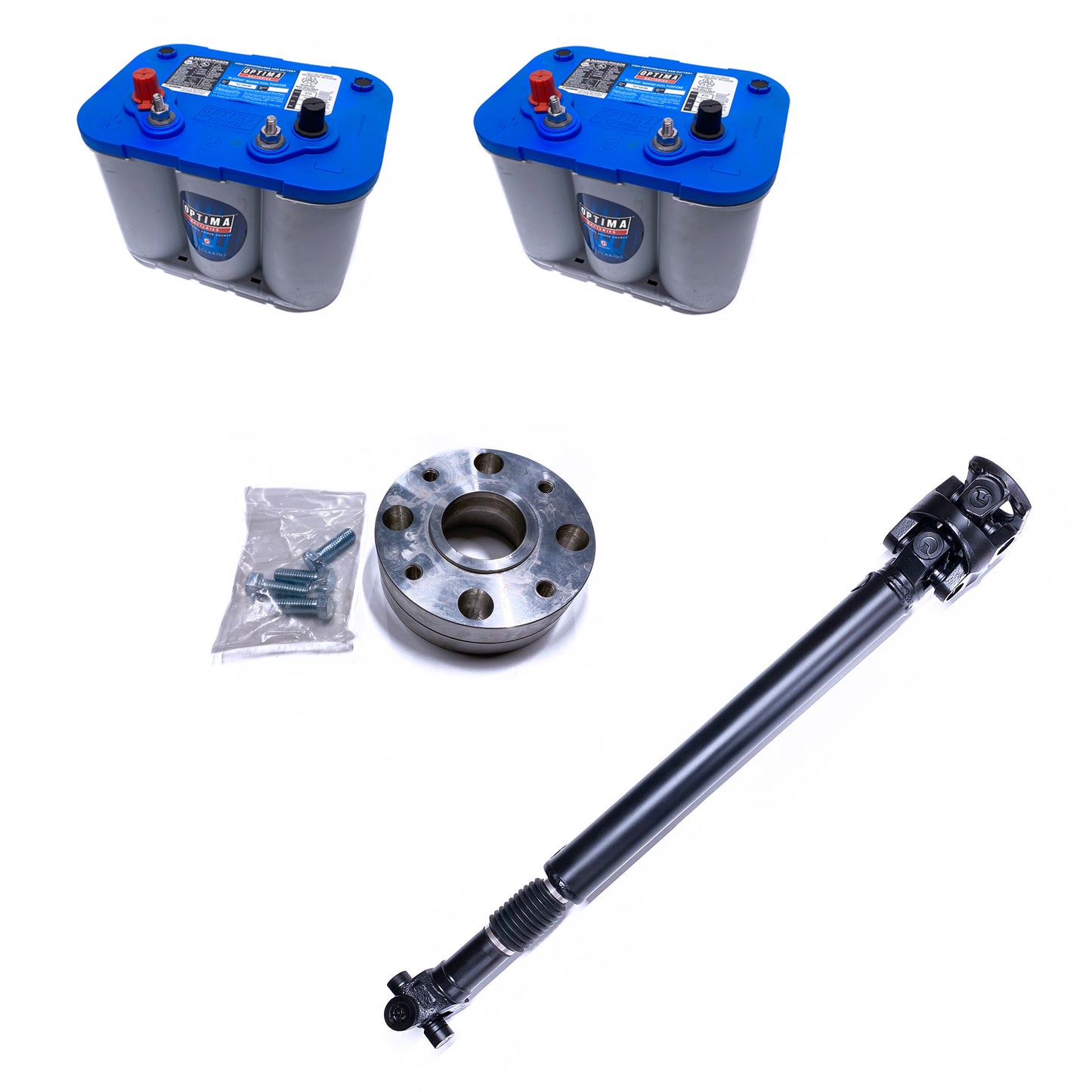 Batteries & Driveshaft Package