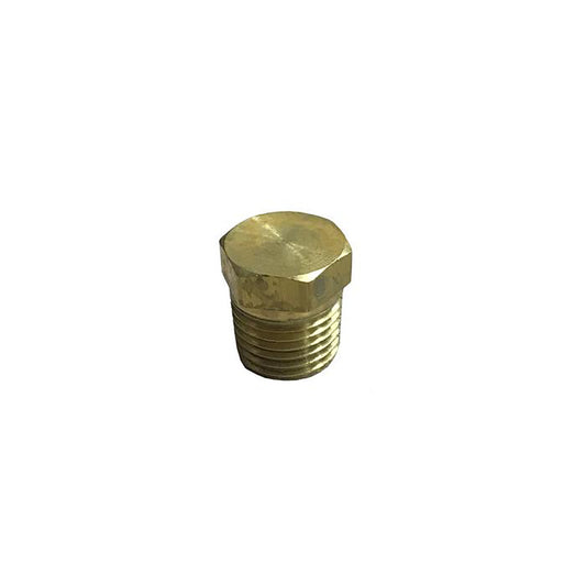 Air Fitting, 1/4" NPT Brass Plug