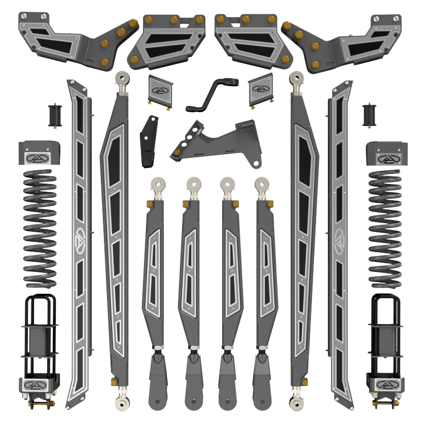 5" Static Lift: F-250/F-350, Single Rear Wheel (2017-2022)