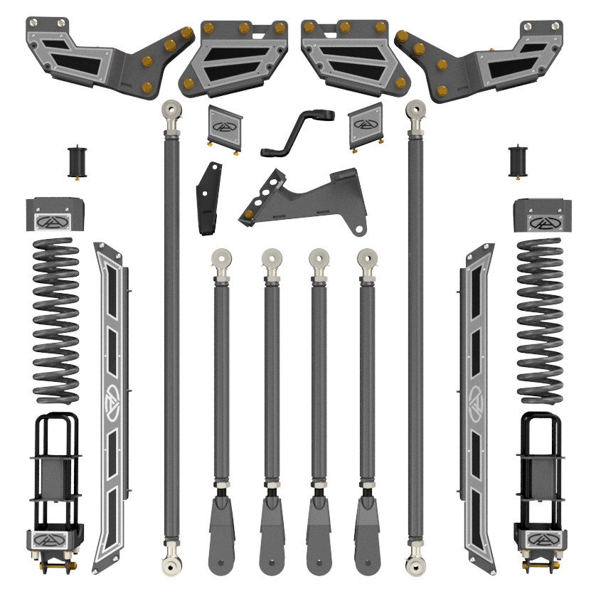 5" Static Lift: F-250/F-350, Single Rear Wheel (2017-2022)