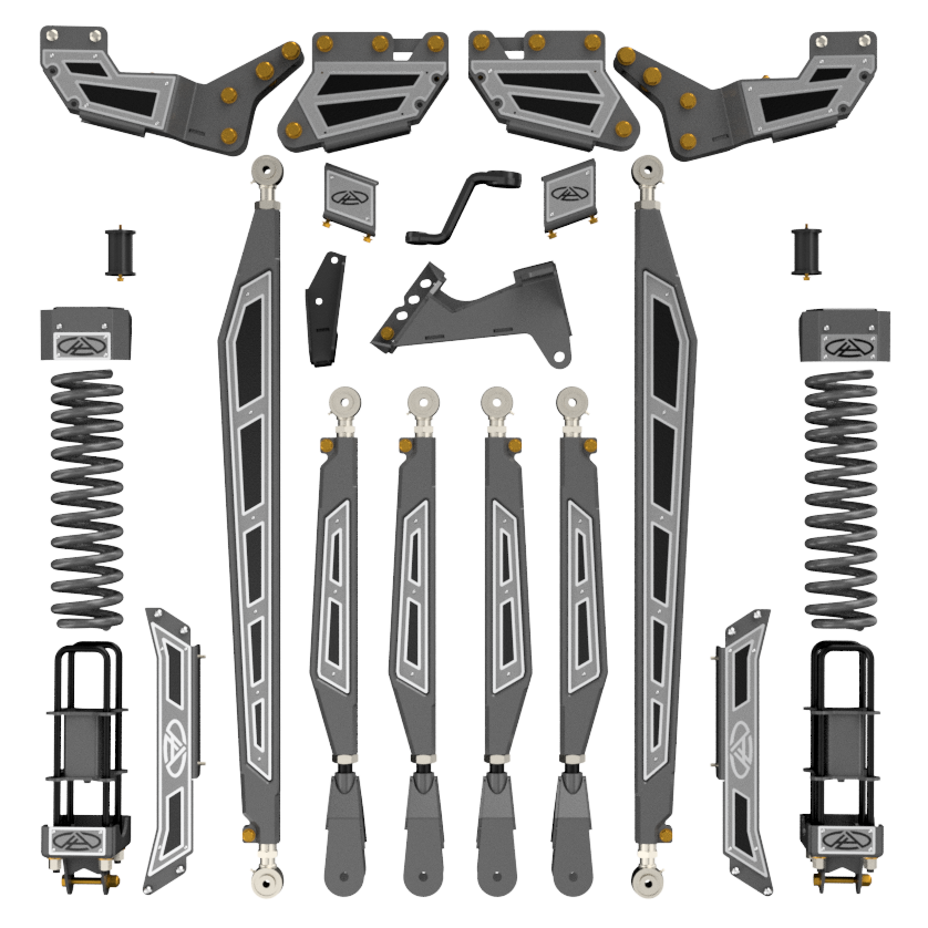 5" Static Lift: F-250/F-350, Single Rear Wheel (2017-2022)
