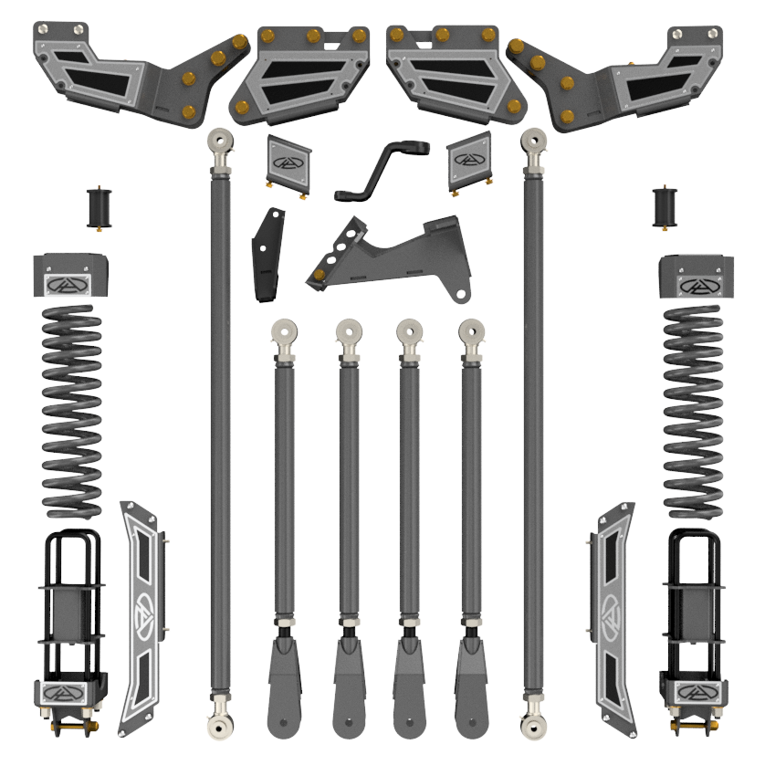 5" Static Lift: F-250/F-350, Single Rear Wheel (2017-2022)