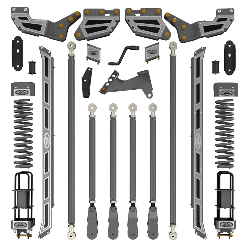 5" Static Lift: F-350, Dual Rear Wheel (2023+)