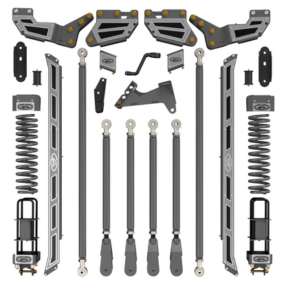 5" Static Lift: F-350, Dual Rear Wheel (2023+)