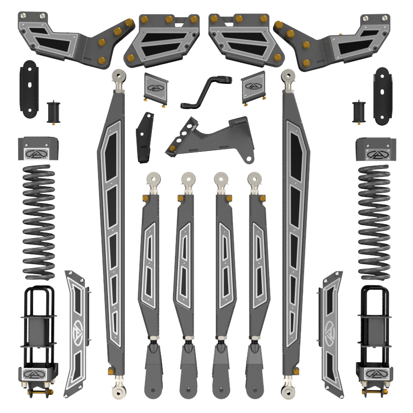 5" Static Lift: F-350, Dual Rear Wheel (2023+)