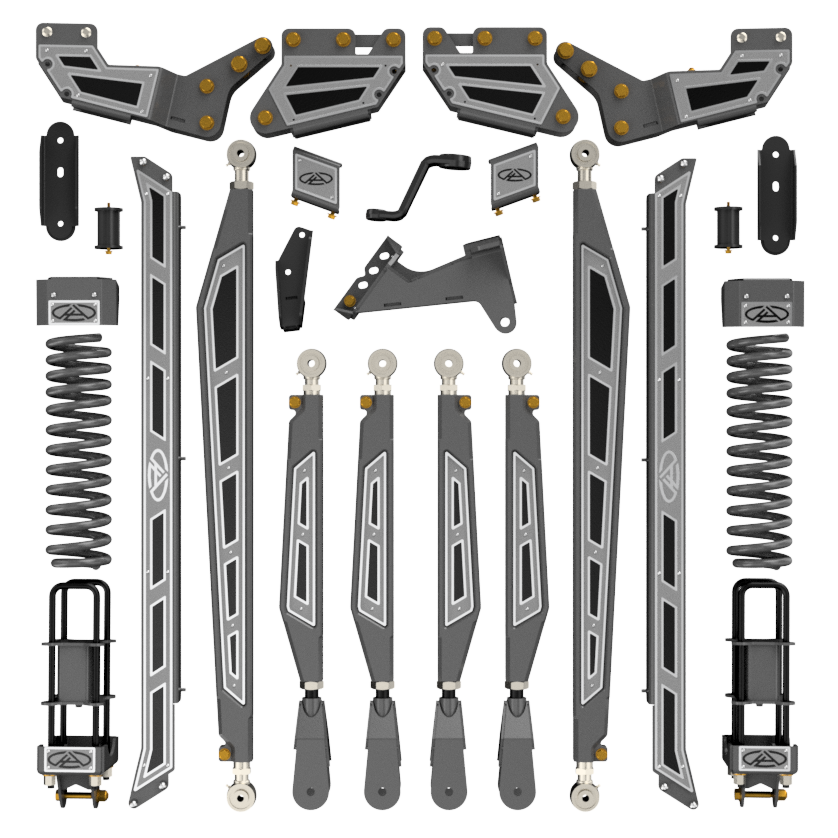 5" Static Lift: F-350, Dual Rear Wheel (2023+)